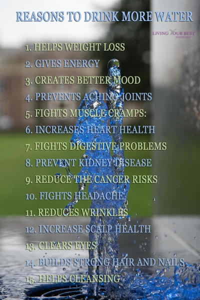 Reasons to Drink More Water